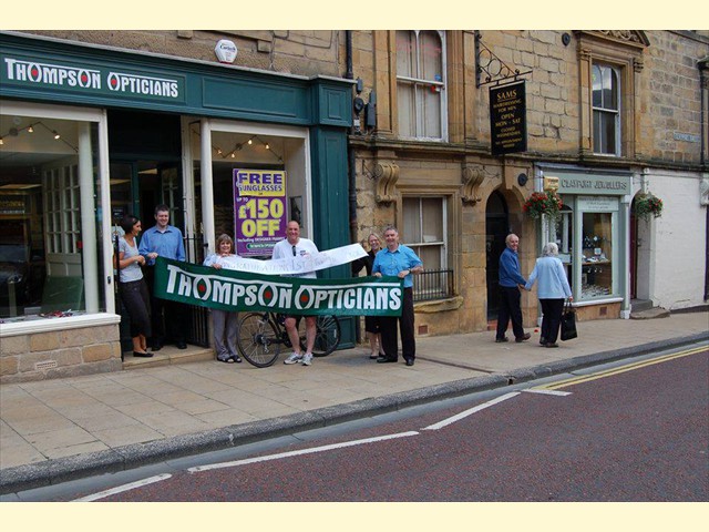 Mark arrives at Alnwick from Rothbury