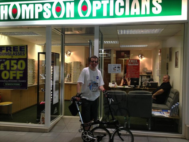 Richard calls in at Gosforth