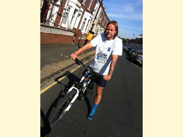 Mark sets off