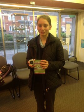 Prize Draw Winner Caitlin P.