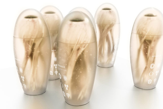 3D printed eyes in containers. Image: MHOX